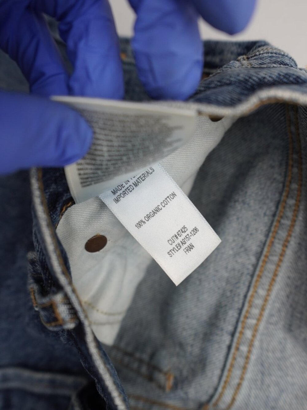 AGOLDE Fran Low Slung Easy Straight Jeans in Control Size 24 - Picture 8 of 12